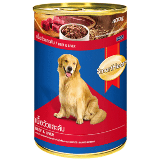 Smart Heart Dog Food Beef & Liver Can.